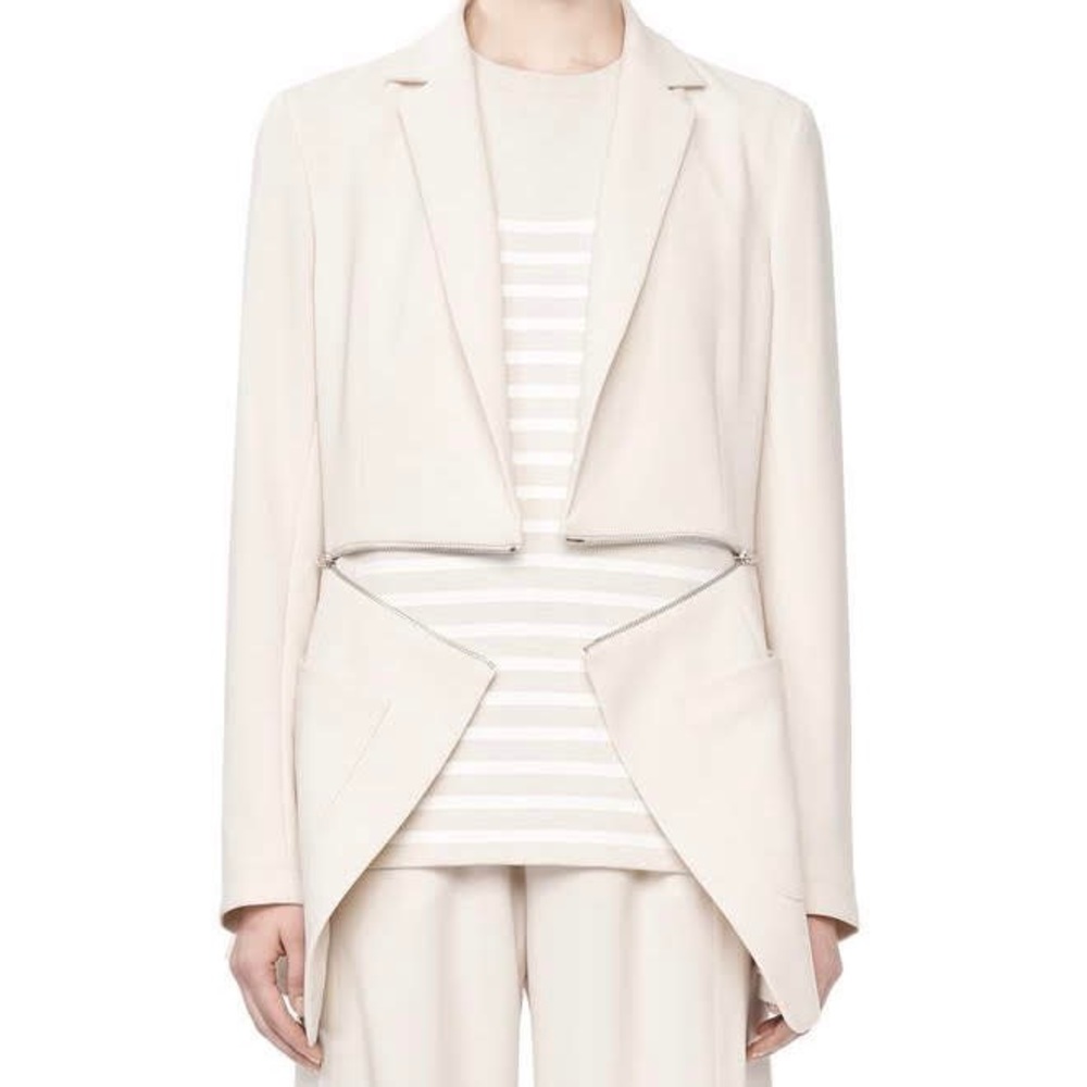 Alexander wang zip waist blazer